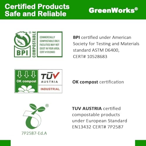 GreenWorks 150 Count 7" Heavy-duty Compostable Utensils Set 2