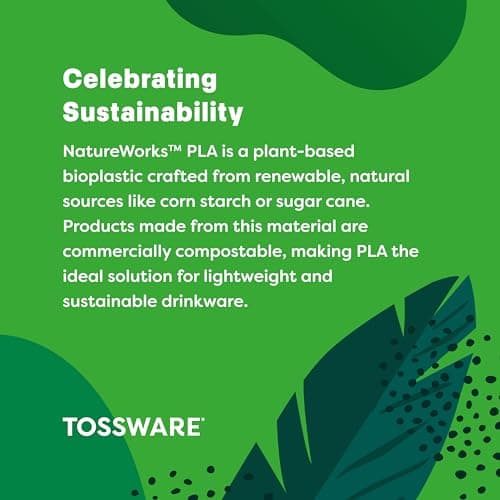 Eco-Friendly 12 oz Clear Cold Cups for Sustainable Parties 5