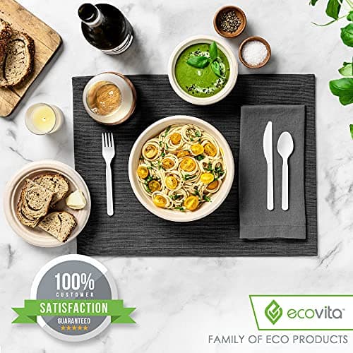 16-oz Eco-Friendly 150-Pack 16 oz. Compostable Paper Bowls for Sustainable Entertaining 8