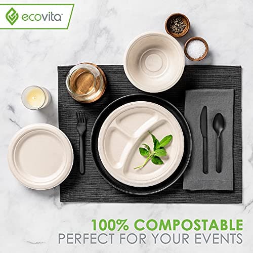 16-oz Eco-Friendly 150-Pack 16 oz. Compostable Paper Bowls for Sustainable Entertaining 6