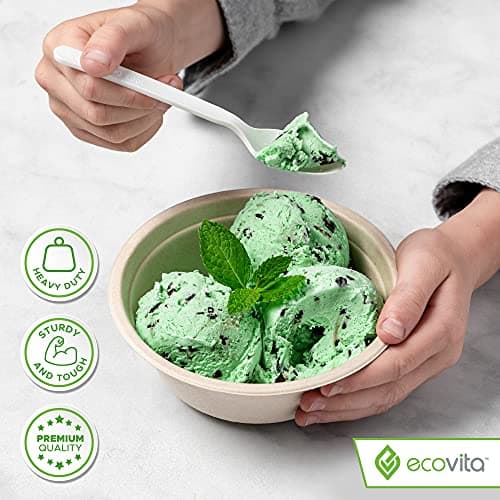 16-oz Eco-Friendly 150-Pack 16 oz. Compostable Paper Bowls for Sustainable Entertaining 4