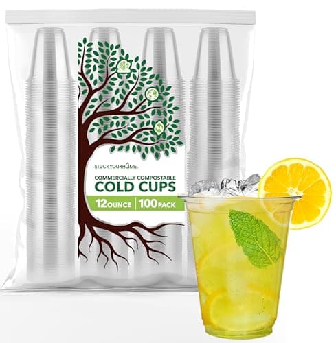 Eco-Friendly 12 oz Compostable Cups for Sustainable Entertaining 1