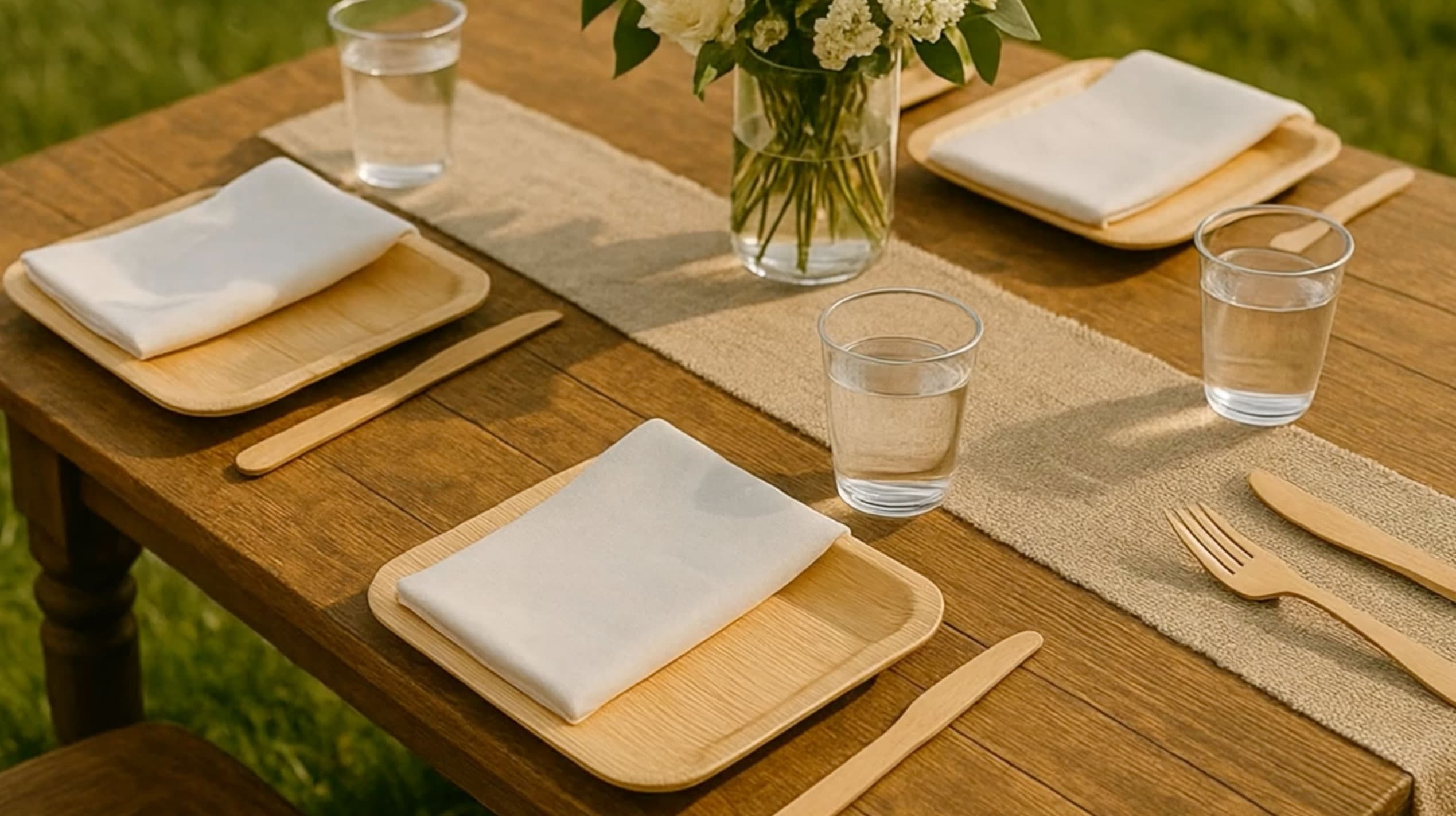 Compostable Plates for Weddings