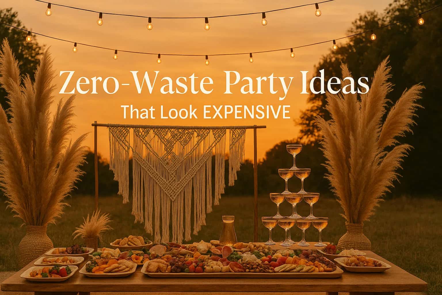 15 Gorgeous Zero-Waste Party Ideas That'll Make Your Guests Think You Hired a Designer